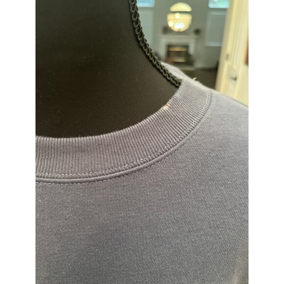 Gap Women's Logo Crewneck Sweatshirt, Blue (Vintage Indigo), (Size M) NWT - Picture 9 of 11